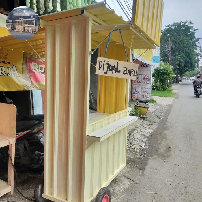 rombong gerobak kontainer