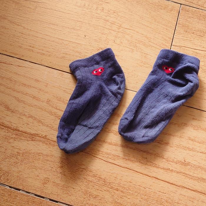 Kaos Kaki Sock Brand Thrift Second Wear Outdoor Original Sports Casual By PLAY CDG Comme Des Garcons