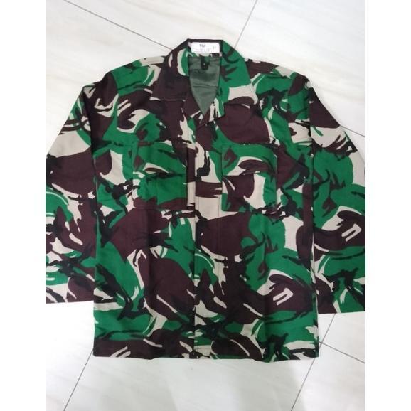 NEW SAN'S | SERAGAM PDL Lapangan TNI Bahan Velbed Sritex Wol 888 Berkualitas Premium Anti Air