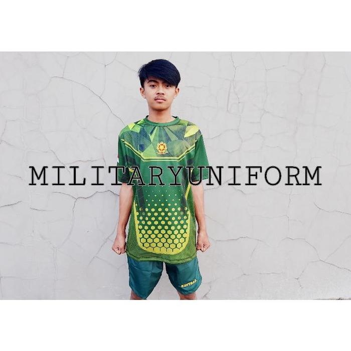 TERBARU stelan AEROBIK kaos sublim Kostrad
