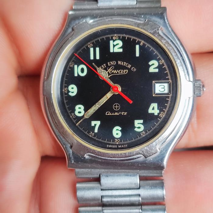 West end watch co sowar quartz