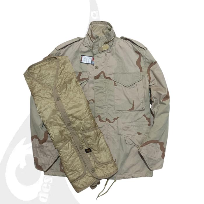 vintage jaket parka m65 us army 3 dcu alpha industries