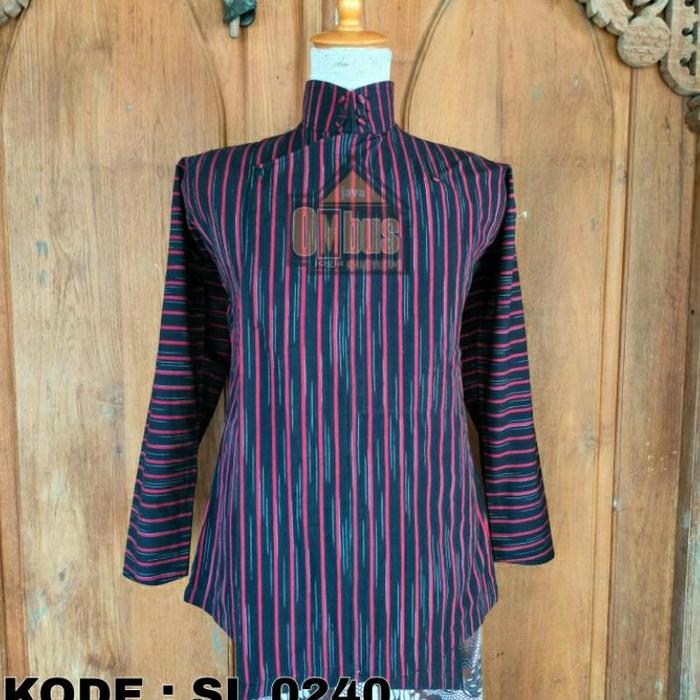Best Surjan Alusan Lurik Kombinasi Grimis SL 0240 | Java Ombus
