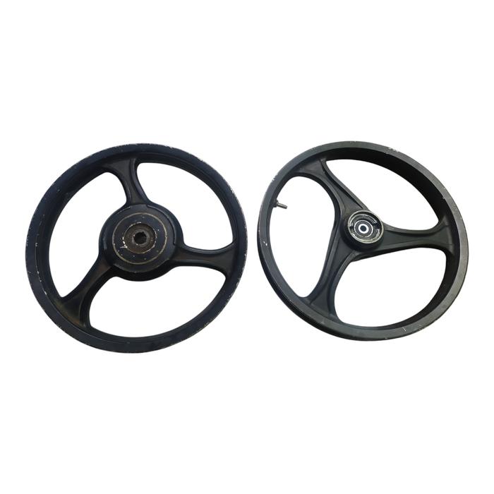 velg pelek depan belakang Suzuki Nex Lets ENKEI palang 3 original copotan