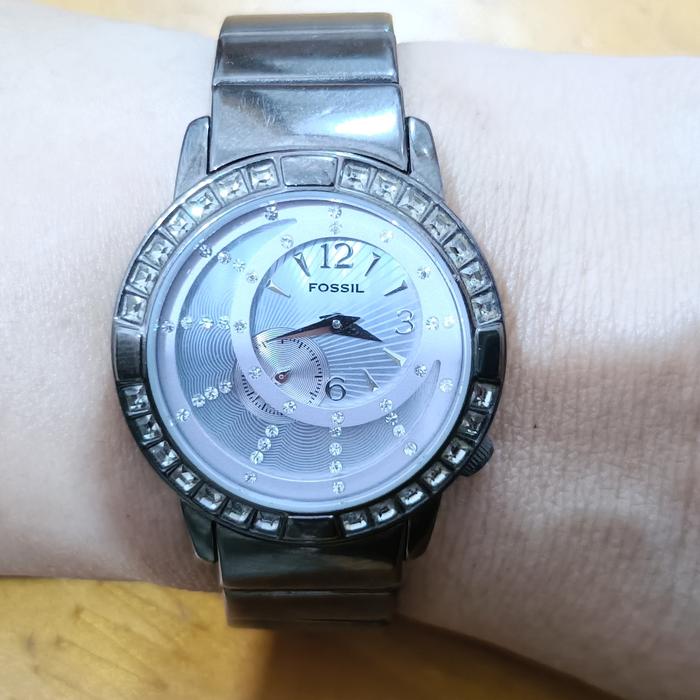 Preloved Jam Tangan Fossil F2 Gem