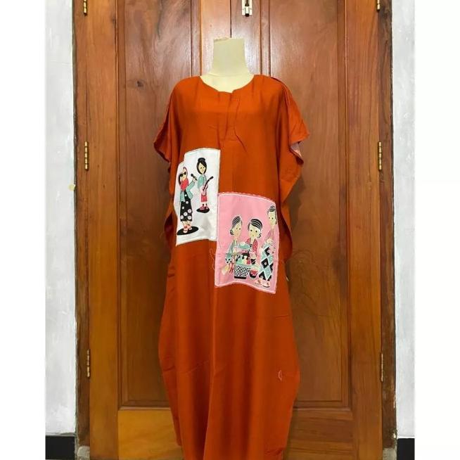 Daster Mbok Tejo Daster Jumbo Murah/Daster Mbok Jamu Tedjo Kekinian Termurah Ready Terbaik