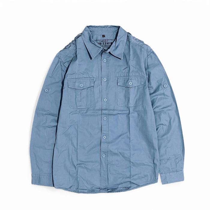 Edwin Outer Shirt Double Pocket | Kemeja Edwin