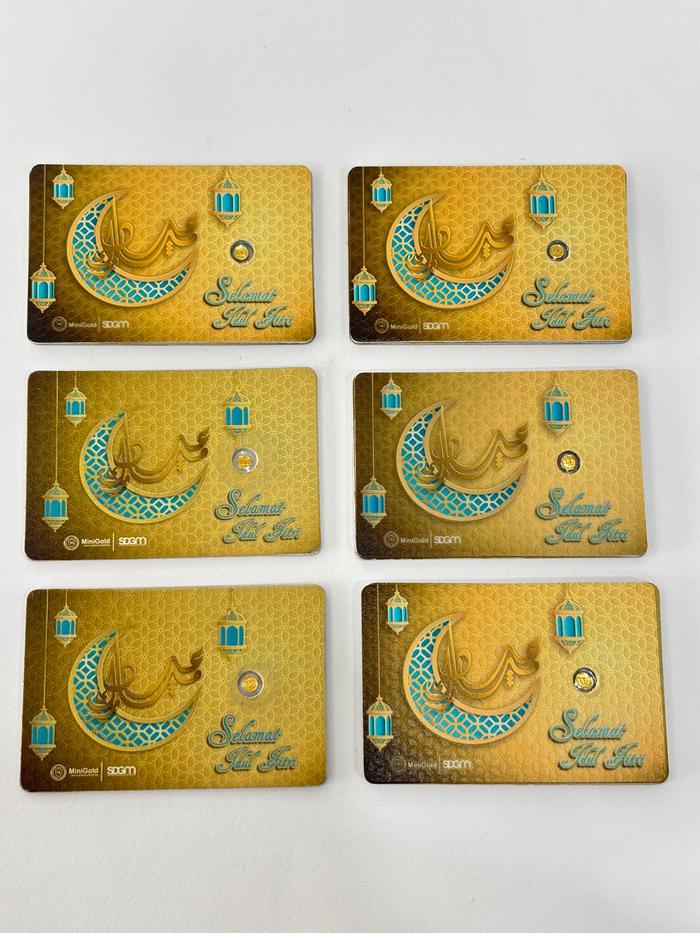0.025 0.1 0.2 0.25 0.5 GRAM SELAMAT HARI RAYA IDUL FITRI MUDIEID FITR ISLAMIC GIFT HADIAH LEBARAN HO