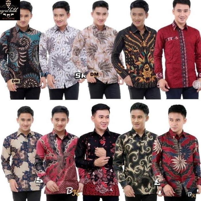 TERBARU kemeja batik Pekalongan AZRIEL BATIK
