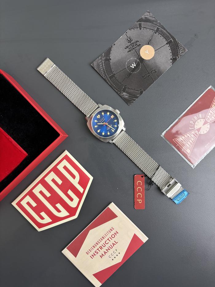 Jam Tangan Rusia CCCP Tolstoy Limited Edition Series