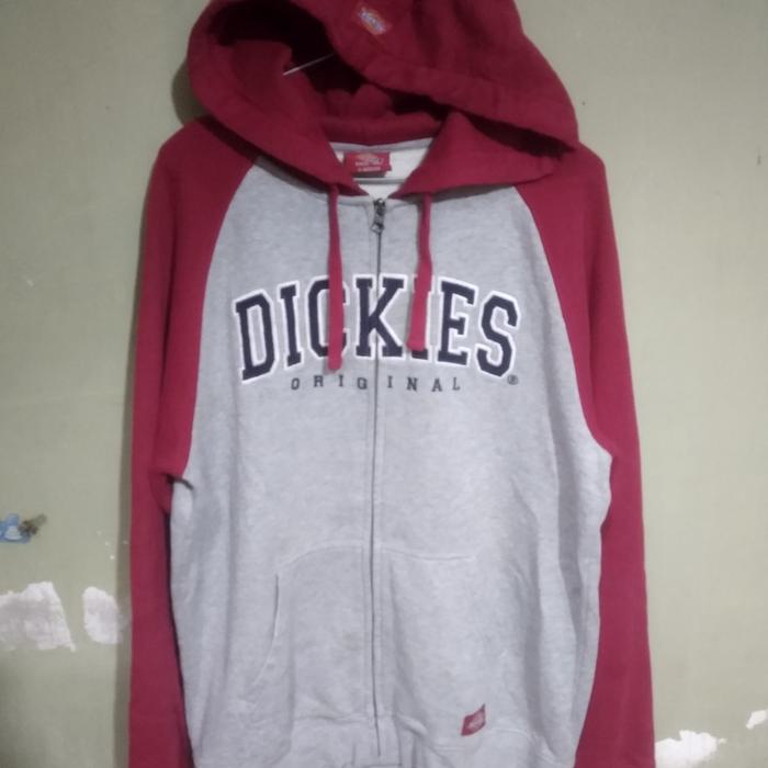 jaket hodie ziper dickies