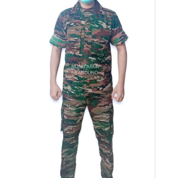 New SERAGAM PDL BALOTELI WR TNI AD TERBARU LORENG KASAD/NKRI WATERPROOF