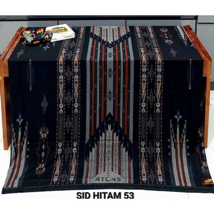 Sarung Atlas Idaman 555 Kembang Harmoni motif BHS New SIF SID SGA Akasia Sarung muslim pria dewasa