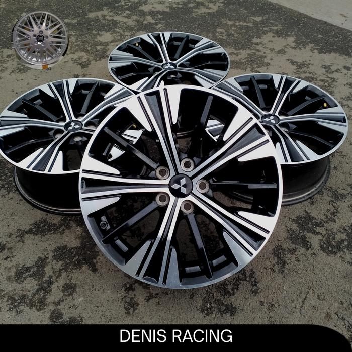 OEM MITSUBISHI ECLIPSE CROSS J18X7J ET38 PCD 5X114 MADE IN CHINA, BLACK POLIS, SEKEN RASA BARU, MULU