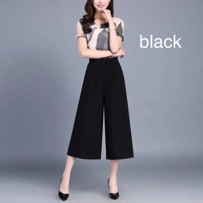 Midi Kulot Pants / Celana Midi Kulot