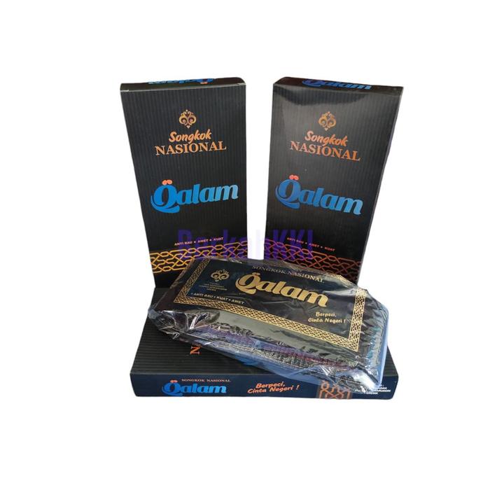PECI SONGKOK KOPIAH HITAM QALAM AC TEROMPAH