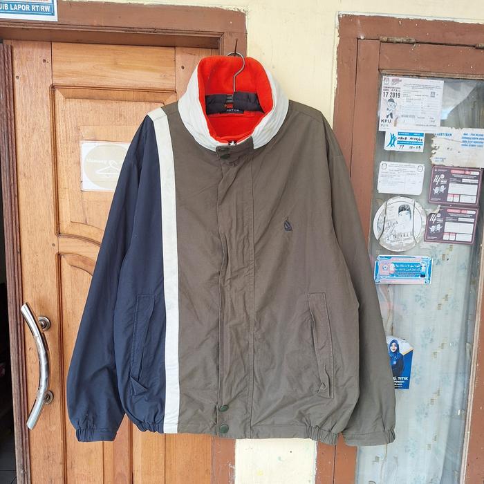 Jual Vintage Jacket NauticaThree Tone Size XXL