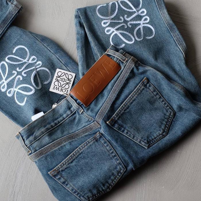 Loewe anagram jeans denim