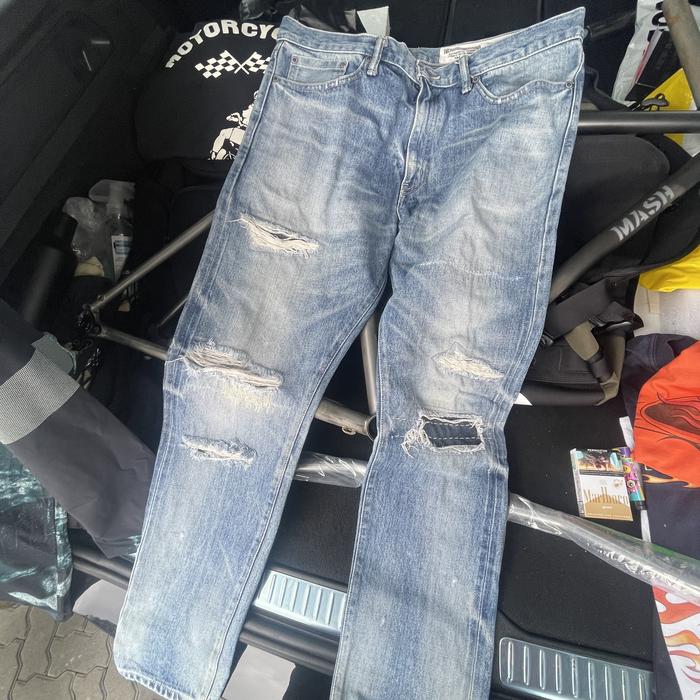 Neighborhood denim Large Jeans Celana Pria