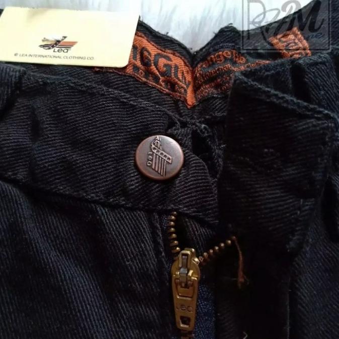 Best seller_ Celana Jeans Standar/Reguler Panjang Pria Lea Biru Dongker 28 - 32 _Eolindo store