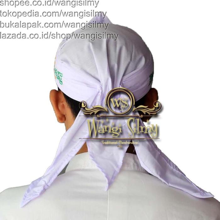 BLANGKON SUNDA BORDIR NAHDLATUL ULAMA IKET IKAT TOTOPONG BENDO SUNDA NU BANSER ANSOR - BLANGKON NU P