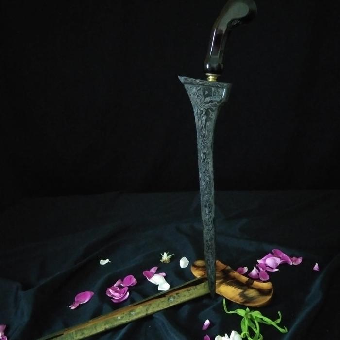 Keris Sepuh Brojol Pamor Wos Wuntah Tuah Energi Spiritual Magnet Rezeki Kesederhanaan Perlindungan E