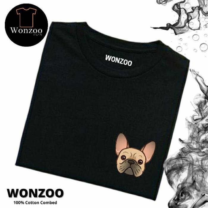 READY KAOS DEWASA-KAOS ANAK-KAOS POLO DEWASA LOGO ANJING PUG FRANCH BULLDOG, BEAGLE, PREMIUM QUALITY