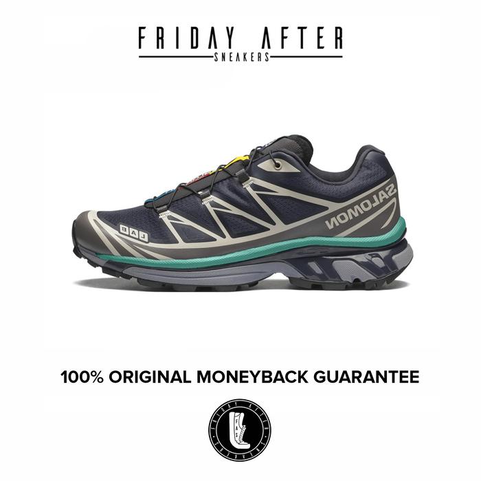 Sepatu Pria Salomon XT-6 Iron Quicksilver Waterfall Original Resmi