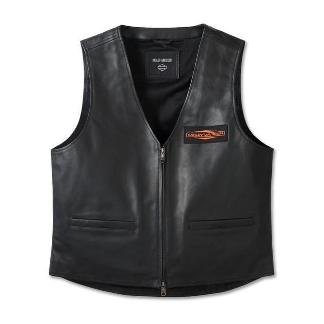 VEST ROMPI HARLEY-DAVIDSON CITY LIMITS LEATHER | ROMPI KULIT ORIGINAL HD 97001-25VM