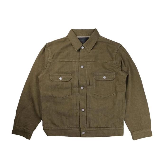 Momotaro Selvage Green Jacket MXGJ1003 OD