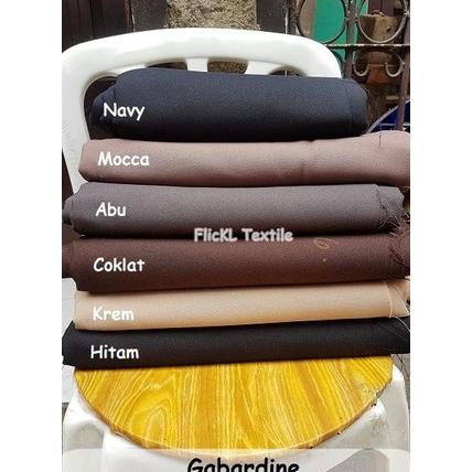 Bahan Kain Jeans Denim Lea Gabardine Permanent Press Celana Formal