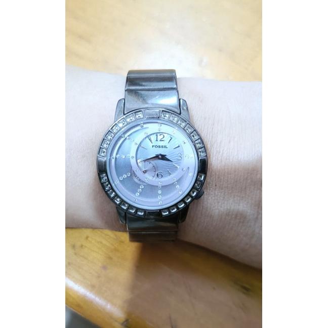 Preloved Jam Tangan Fossil F2 Gem