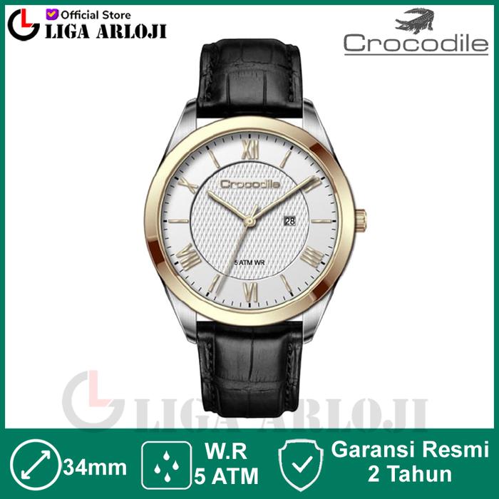 Crocodile CF-002C24A Jam Tangan Wanita Analog Original CF002 CF002C24A