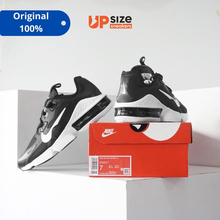 Sepatu Sneakers NIKE AIR MAX INFINITY 2 Original asli BNIB CU9452 006