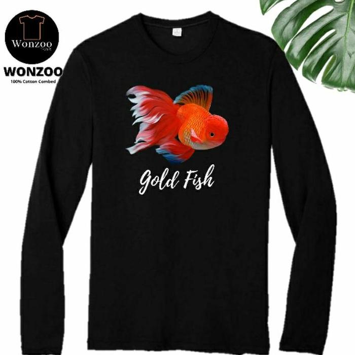 READY KAOS IKAN KOKI GOLD FISH TSHIRT (BAYAR DITEMPAT)