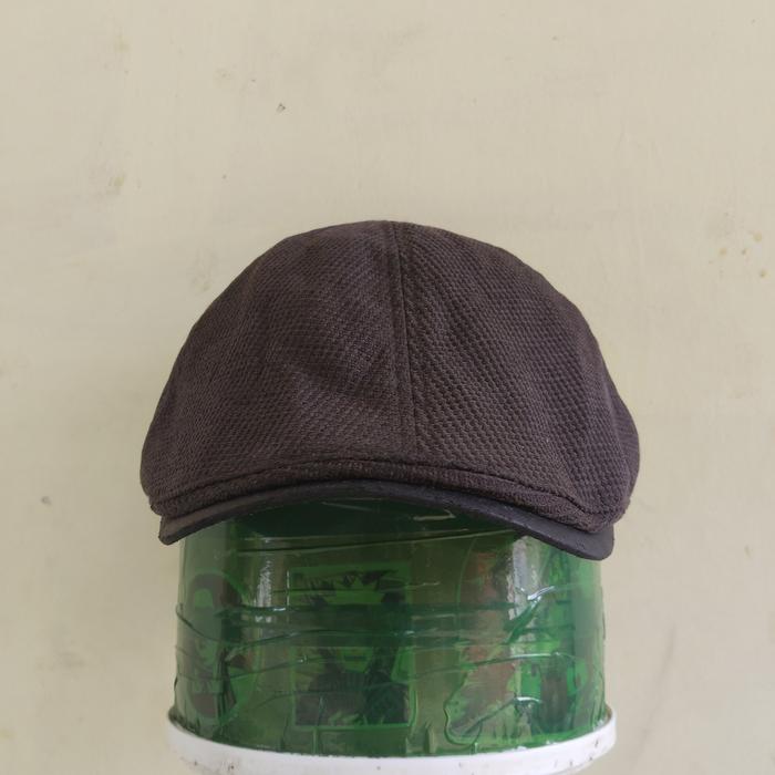 Topi Copet / Topi Pelukis / Topi Seniman / Flat Cap Woll Vintage size M-L