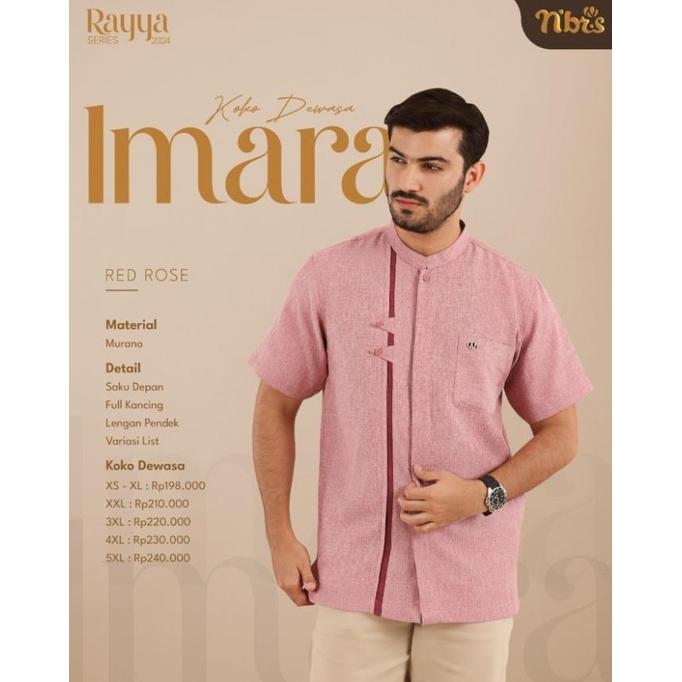 BAJU KOKO NBRAS SARIMBIT RAYYA IMARA