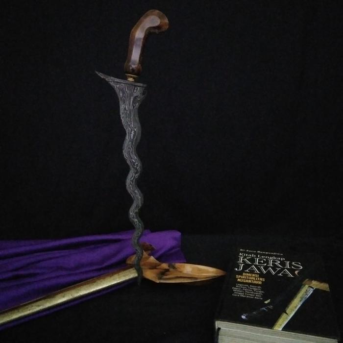 Keris Kyai Sengkelat Sepuh Pamor Beras Wuntah Tangguh Mataram Srimanganti TUS