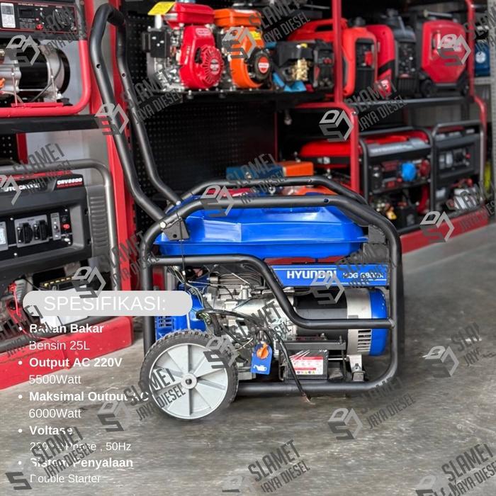 Genset Hyundai HDG6800X - 6000Watt