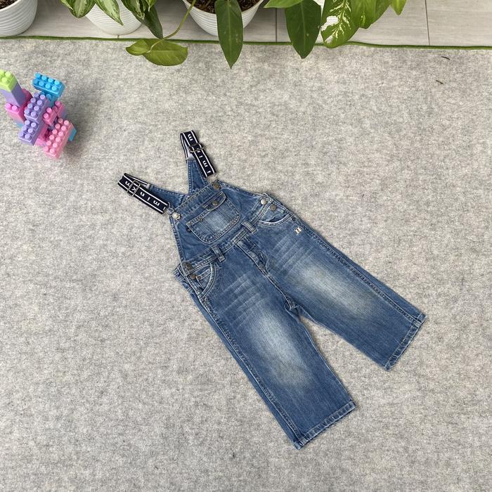 Overall jeans anak minkmui biru super cakep