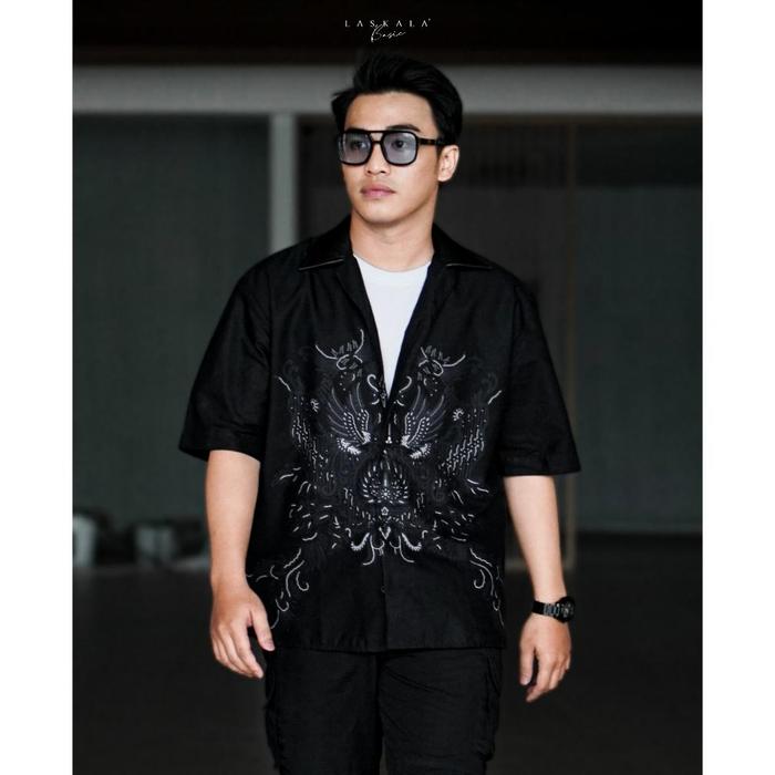 BEST Laskala Basic Sadam Bowling Shirt Oversize