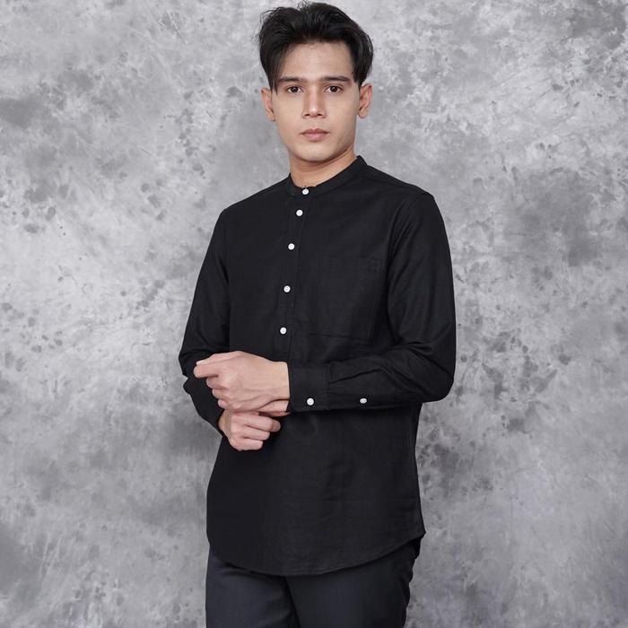 ORIGINAL Premium Baju Kemeja Koko Bordir Tasikmalaya Katun Sutra Sultan Pria Dewasa Baju Kokoh Terba