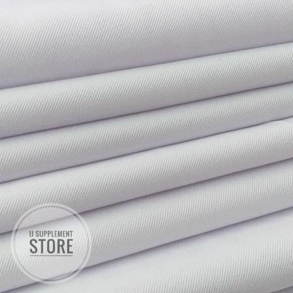 Bahan Kain Pdh Twill Putih