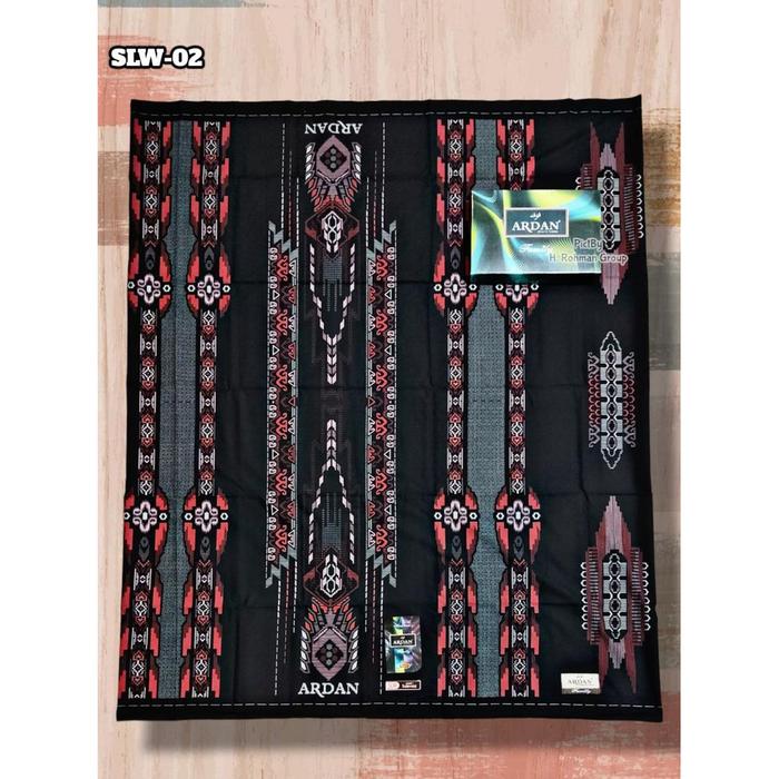 Promo Sarung Ardan Motif Songket Gunung Printing Jaguar SGE Merses Kombinasi