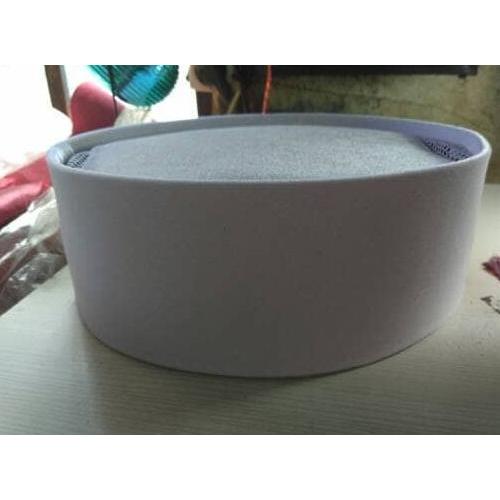 peci songkok putih tinggi 12 cm