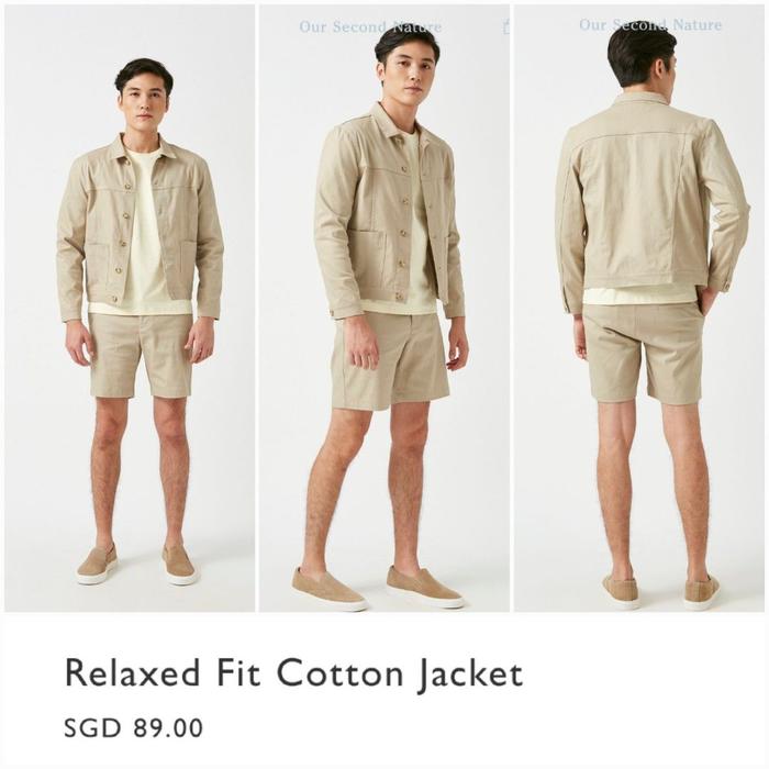 OUR SECOND NATURE Men Jacket preloved
