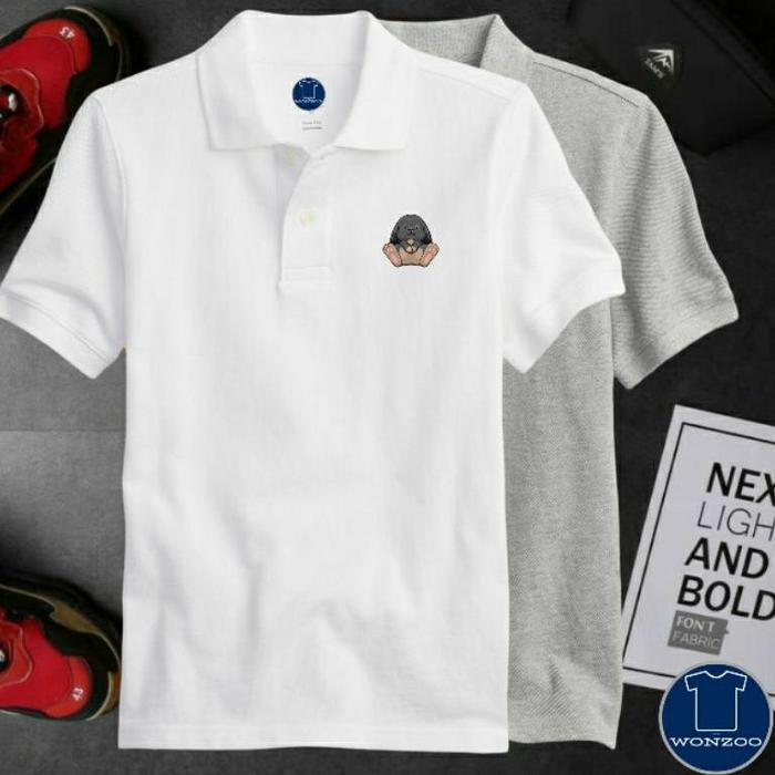 READY KAOS DEWASA-KAOS ANAK-KAOS POLO DEWASA LOGO ANIMAL MACAW, GUINEA PIG, KELINCI, GECKO, LANDAK M