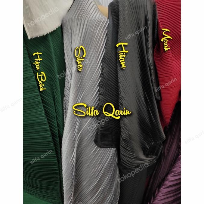 Kain Plisket Premium Rampel / Bahan Kain Plisket
