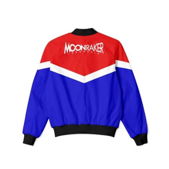 Jaket BOMBER MOONRAKER Jaket BOMBER FULL BORDIR bahan taslan parasut