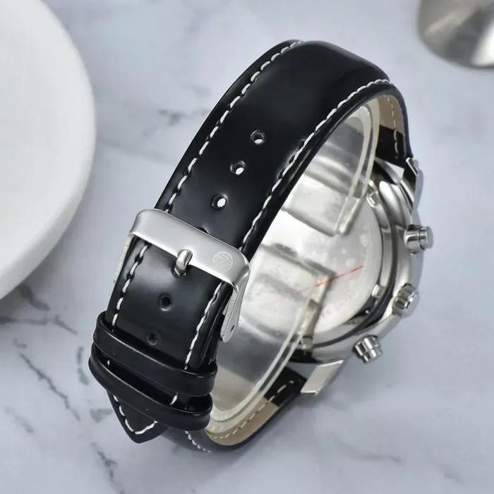 ZEPPELIN jam tangan pria mewah kasual bisnis jam tangan kulit t